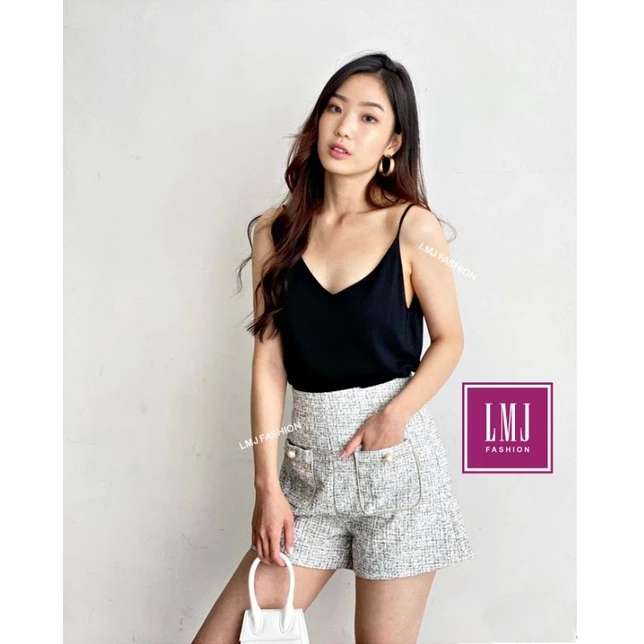 (COD) LMJ Fashion Luna Basic Tank Top Premium Quality Korea #0013