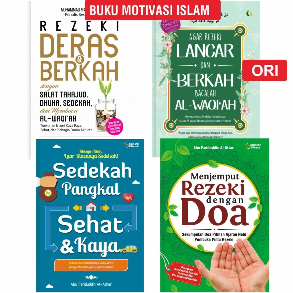 Rezeki Deras & Berkah - Sedekah Pangkal Sehat & Kaya