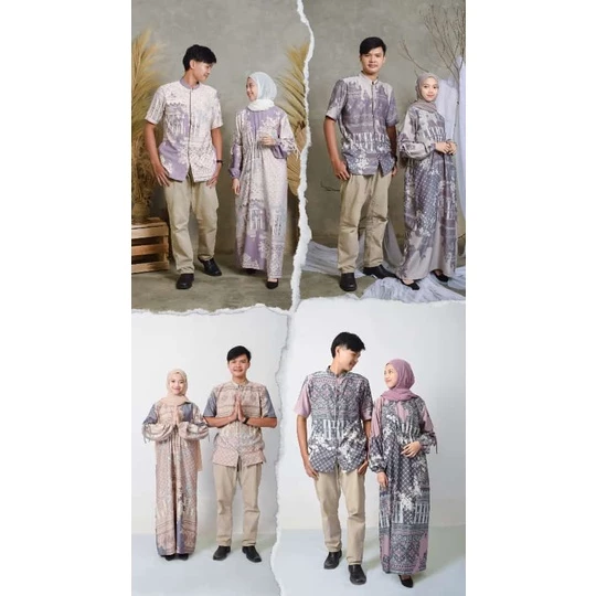Etheral Series baju couple pasangan | baju kapel suami istri maxmara lux lembut sangat nyaman | baju cople pasangan kondangan
