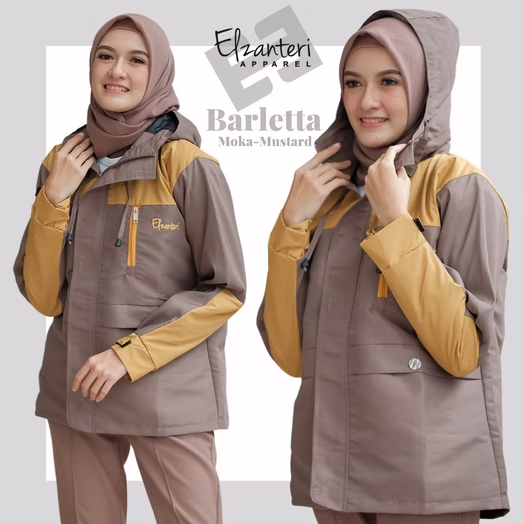 Jaket Wanita Terbaru Catania Elzanteri Parasute Taslan
