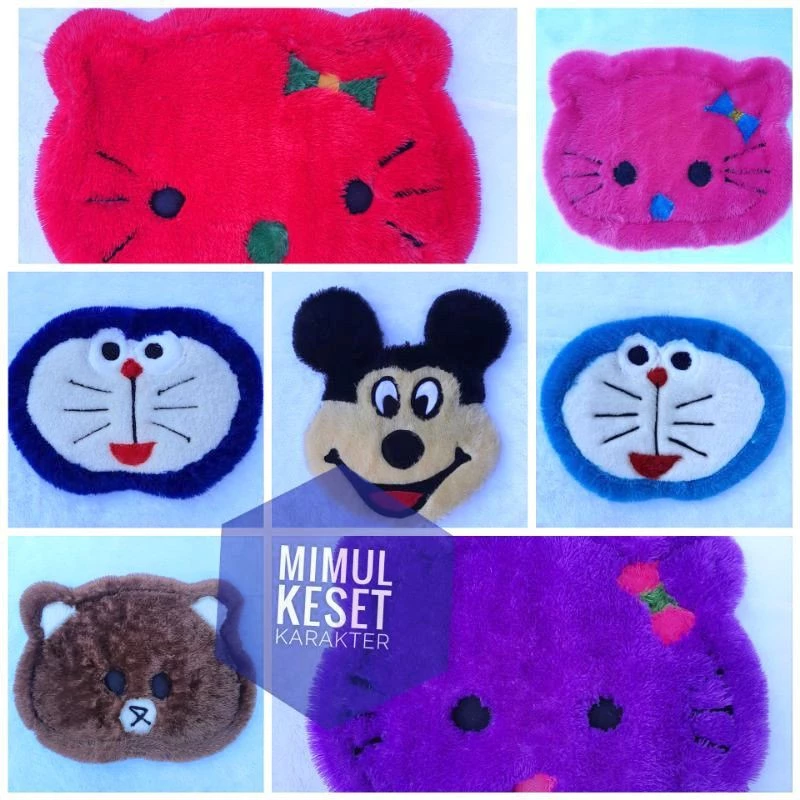 Dialog Keset Rasfur Mimul Kesed Keset Karakter Rasfur Lucu Kamar Mandi | Katalog Produk