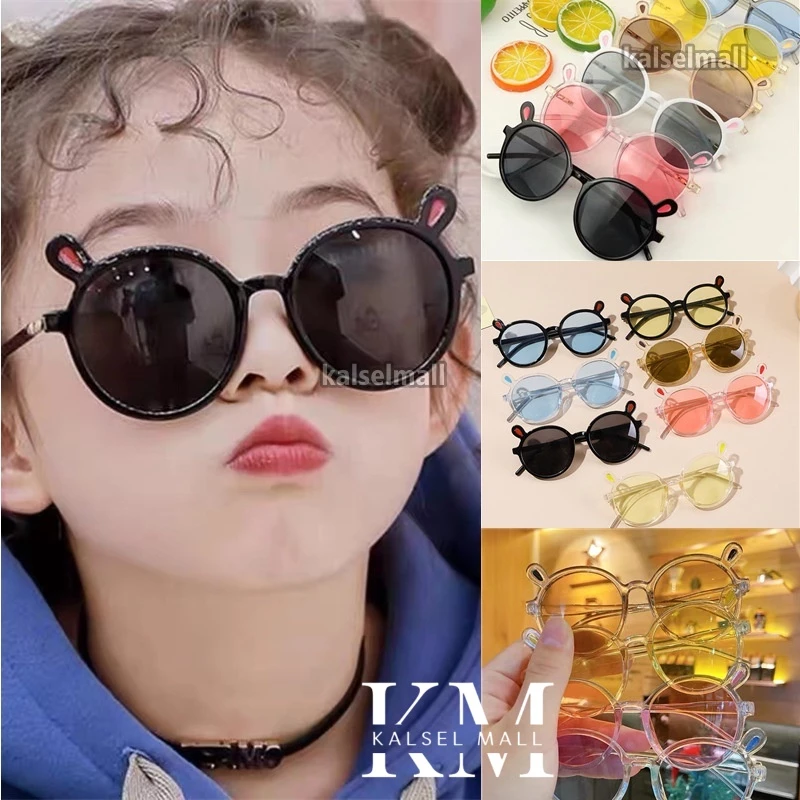 Kaca Mata Anak Cowok Cewek Model Telinga Kelinci Anti Silau Sinar Matahari Kacamata Unik Lucu Anak-Anak Gaya Korea Sunglasses Balita Bayi Perempuan Laki-Laki Banjarbaru Banjarmasin Martapura MN6