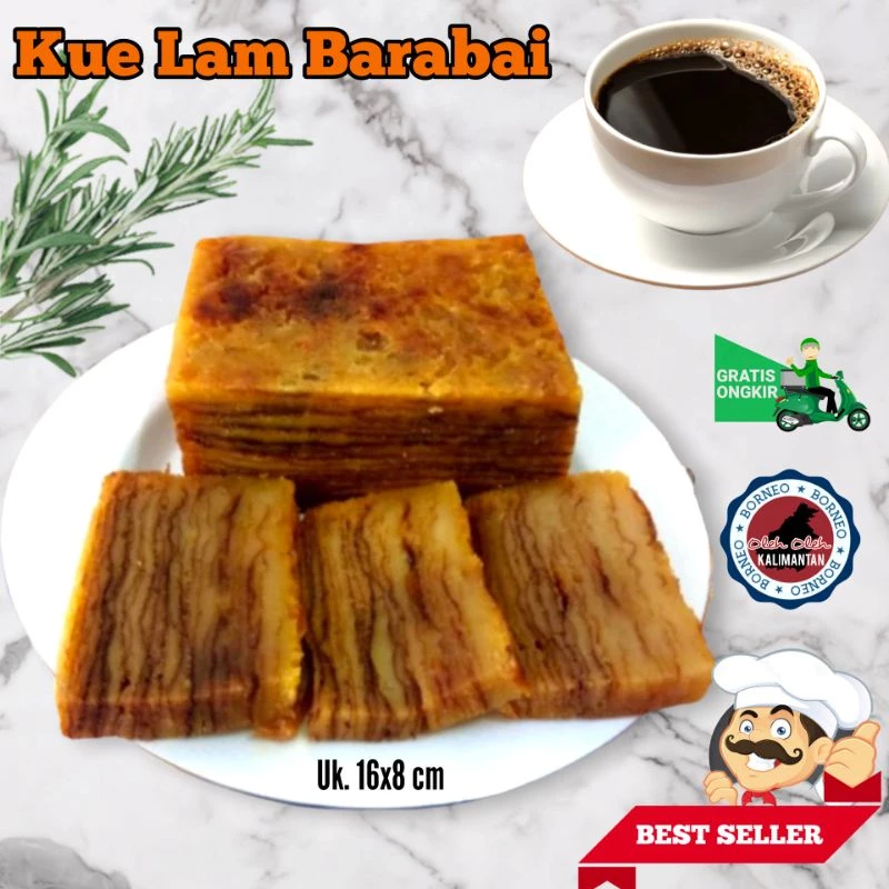 Kue Lam Banjarmasin Khas Barabai Mirip Lapis Maksubah Engkak Palembang