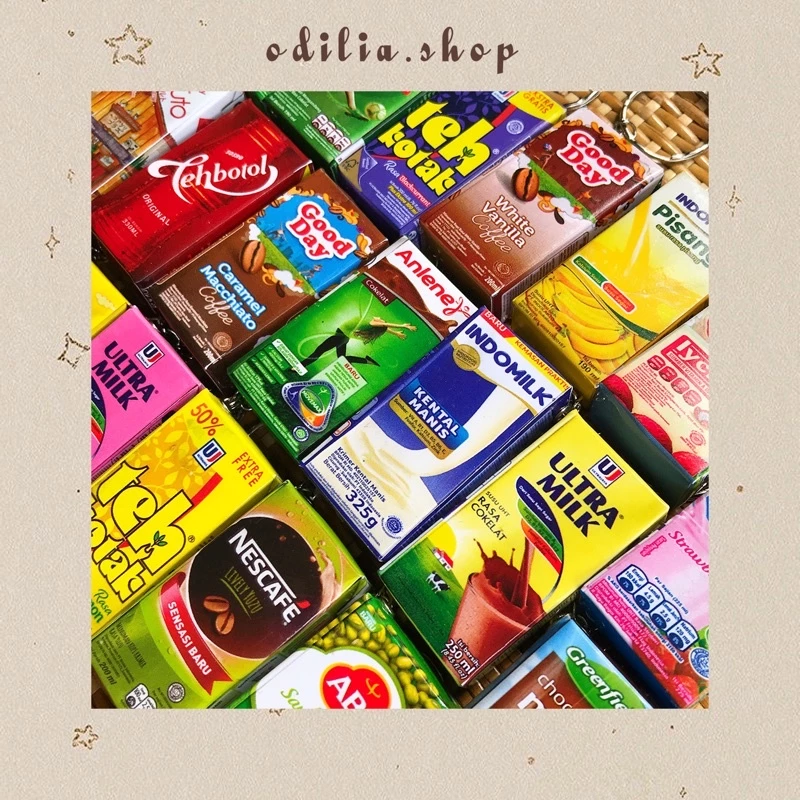 Souvenir Gantungan Kunci Minuman Kotak Magnet Tempelan Kulkas Lemari Es Karakter 3D Teh Susu Kopi Yogurt Aksesoris Ganci Snack Lucu Miniatur Food Asesoris Sovenir Keychain Aesthetic Key Chain Tas Stationery Atk Bjb Banjar Banjarbaru Odilia.Shop
