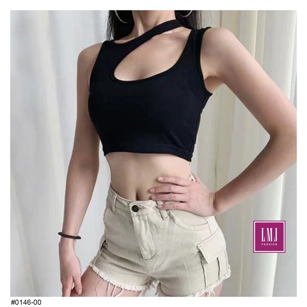 (COD) LMJ Fashion Moxie Tank top Crop top #0146