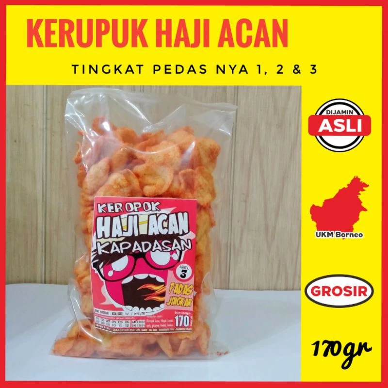 Kerupuk Haji Acan Oleh Oleh Banjarmasin Kalimantan