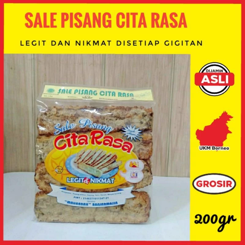 Sale Pisang Crispy Cita Rasa Oleh Oleh Banjarmasin Kalimantan