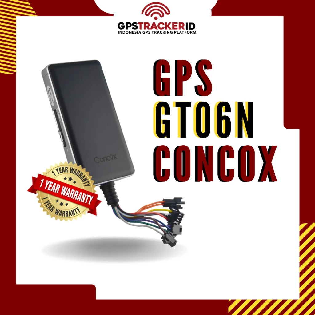 12. GPS Tracker Pelacak Mobil Concox GT06N Original