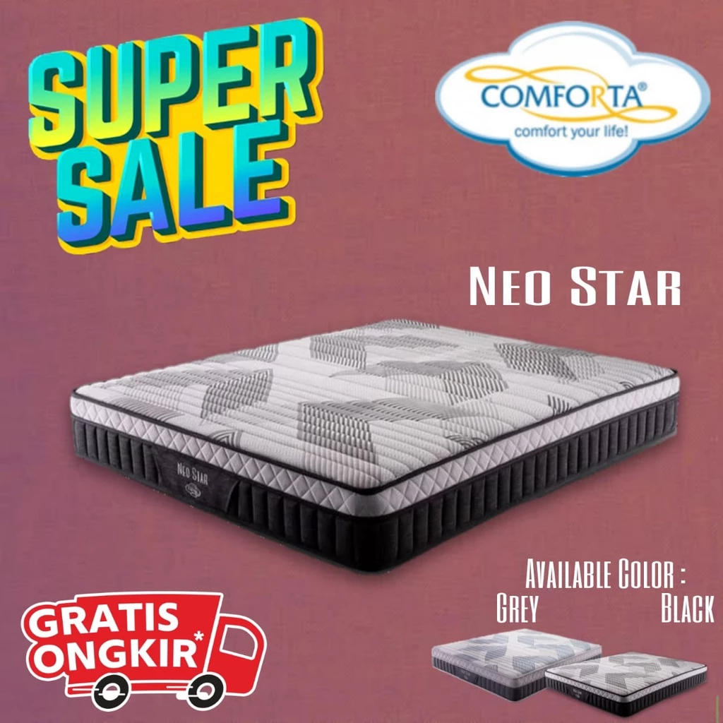 matras Springbed promo murah comforta neo star 90x200 100x200 120x200 140x200 160x200 180x200 200x200 Promo