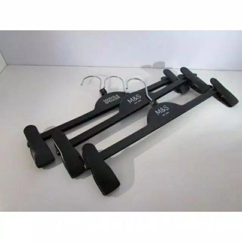 (6pcs)hanger jepit distro/gantungan celana jeans