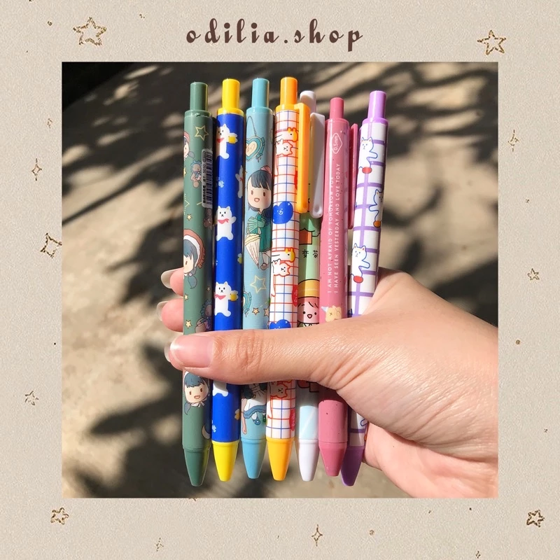 Pulpen Aesthetic Summer Lucu Bolpen Pena Tinta Hitam Murah Alat Tulis Sekolah Kantor Stationery Korea Jurnal Bujo Pen Ballpoint Polpen Ballpen Cute Menulis Atk Bjb Banjar Banjarbaru Odilia.Shop