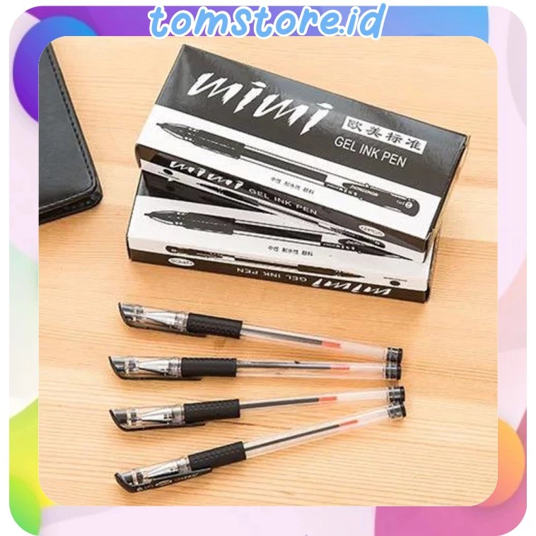 TOMSTORE.ID READY STOCK PENA GEL MIMI 0.5mm International Standard PULPEN GEL MIMI R047 R170