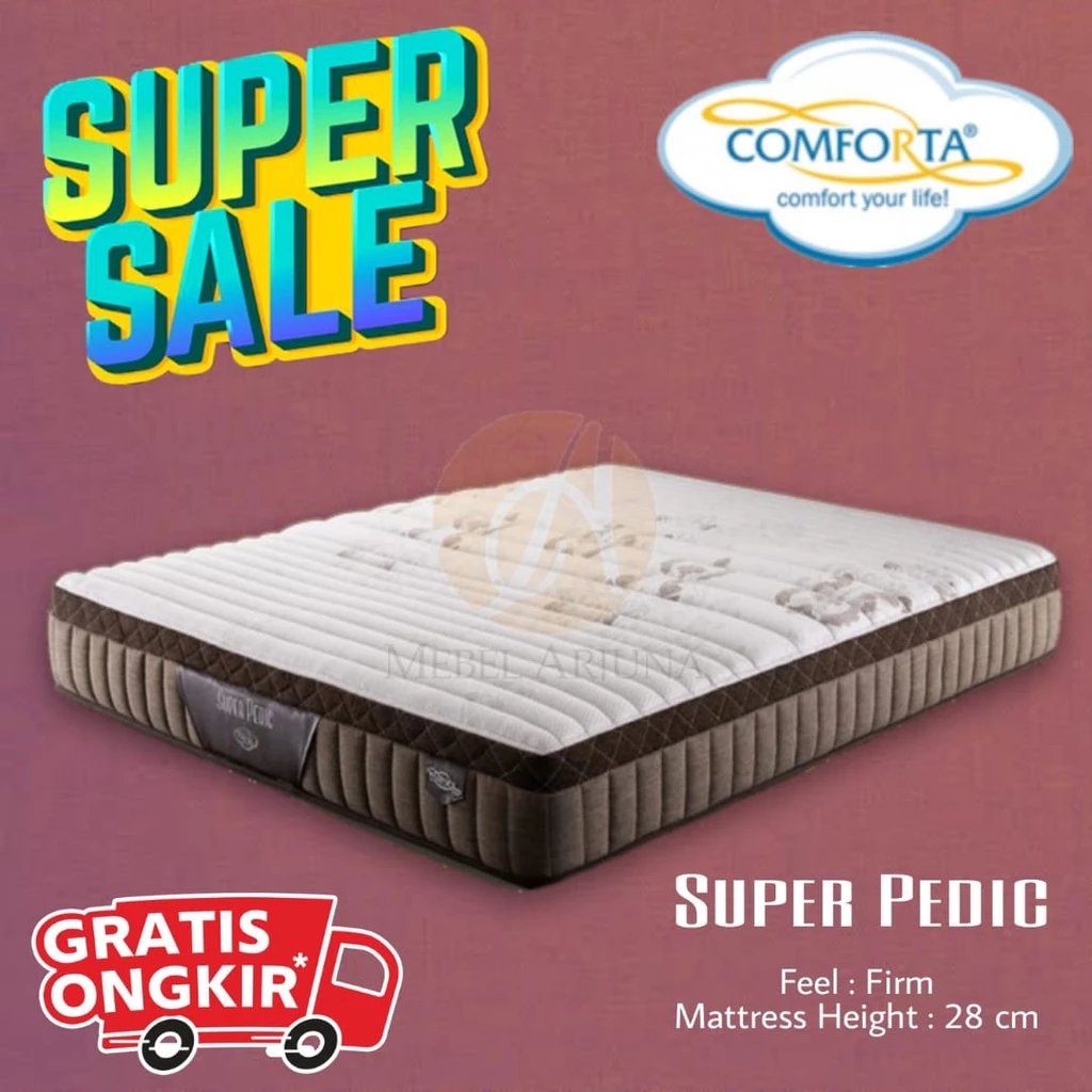 Matras Comforta Super Pedic Promo Termurah Terlaris 90 100 120 140 160 180 200 Promo Murah Laris