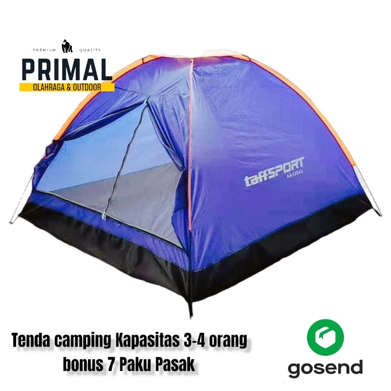 Tenda Kemah Luar Ruangan Tenda Tahan 3-4 Orang height=