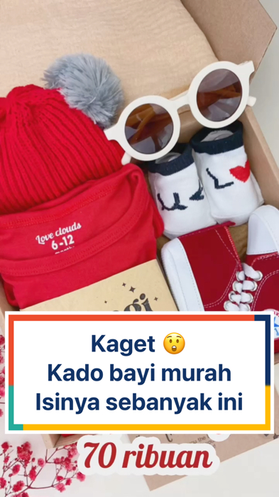 Kaget cuma 70 ribuan dapet sebanyak ini?! 😲 #kadobayi #kadobayinewborn #kadobayidenpasar #kadobayibali #racunshopeee
