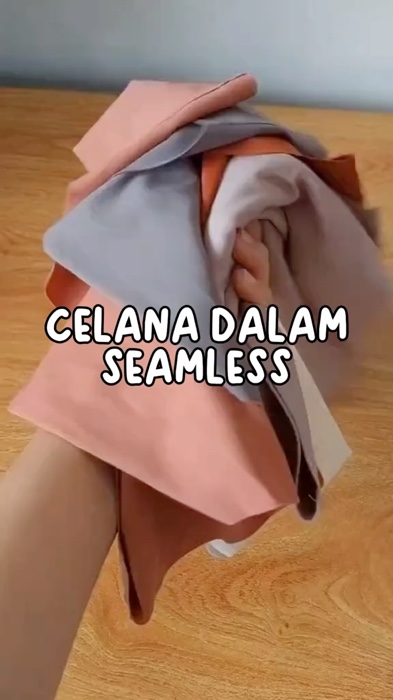 Yang masih bingung mengatasi celana dalam nyeplak mulai sekarang harus beralih ke celana dalam Seamless dehh anti nyeplak udh pasti ademm #cdseamless