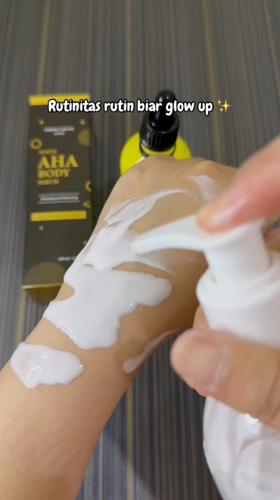 AHA Body Serum #ahabodyserum #aha #skincare #skincareroutine #ahaserum #ahabodybooster #bodycare #bodycareroutine #RacunShopee #DiskonRacunShopee #aha