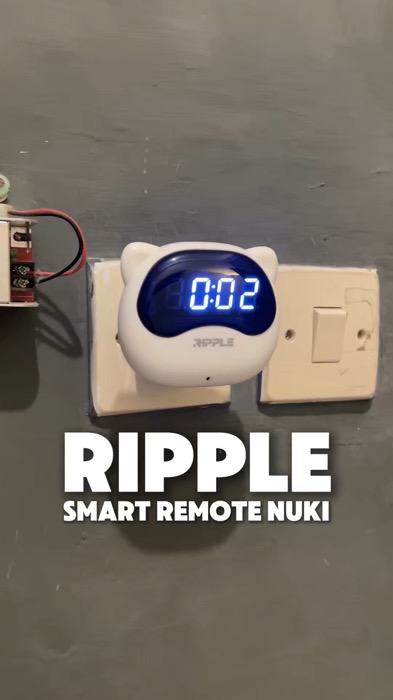 #hellonuki #hellonukiripple #ripplehellonuki #ripplebebekpintar #alarmsuarapintar #smartremotecontrol #smartremote#JamDindingDigital#racunshopeefierda