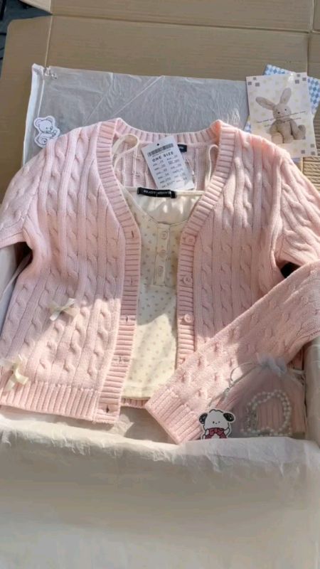 cantik banget cardigannya 🫶🎀 #cardiganrajut #cardigan #cardiganwanita #cardiganmurah