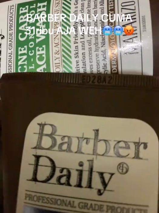 Mirah bet weh😩🥶 #barberdaily #makarizo #RacunShopee #barberdailyfacewash