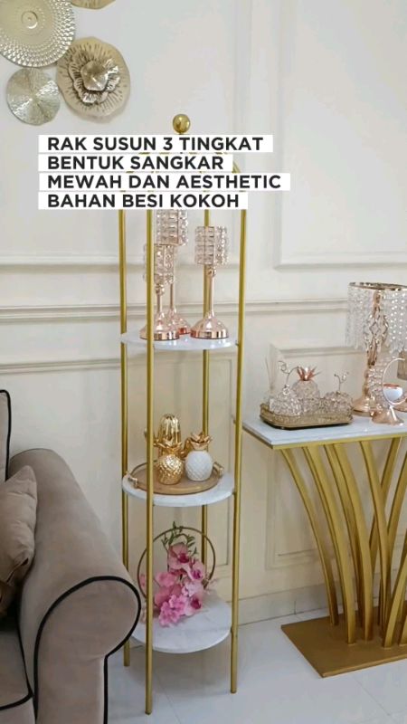 Rak Susun Serbaguna Model Sangkar Aesthetic. #raksusunserbaguna #raksangkar #RAKSUSUNAESTHETIC