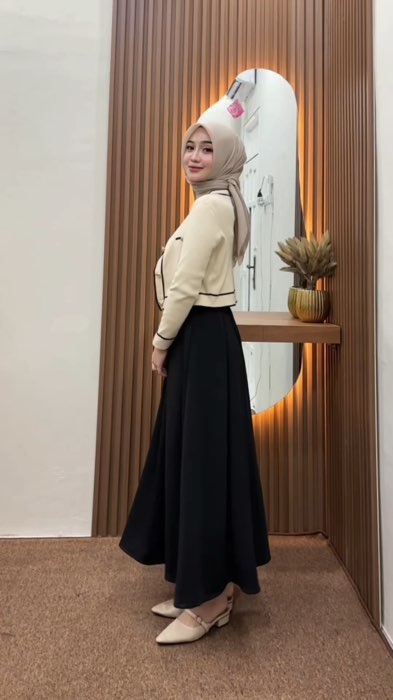 Cek keranjang kuning #audyskirt #rokscuba #OOTDFashionShopee #fyp #ootd