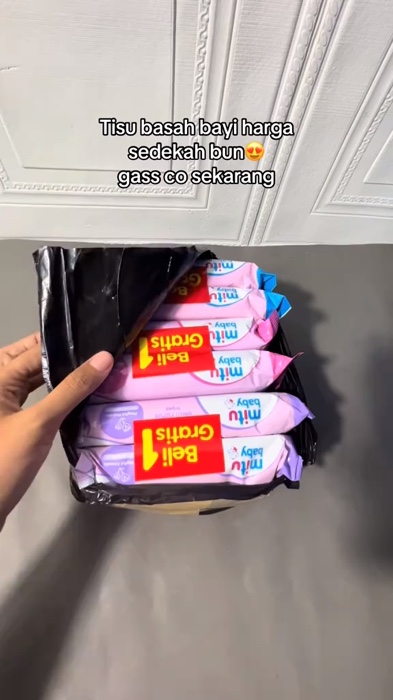 #tisubasah #tisubasahbayi #tisubasahmurah #mitutisubasah #tisubasahmitu #mitubabywipes #mitubaby