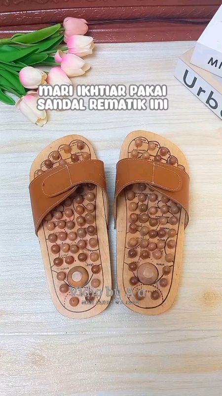 Sandal rematik kayu #Diskon70Persen #DiskonRacunShopee #RacunShopee #sandalrematik