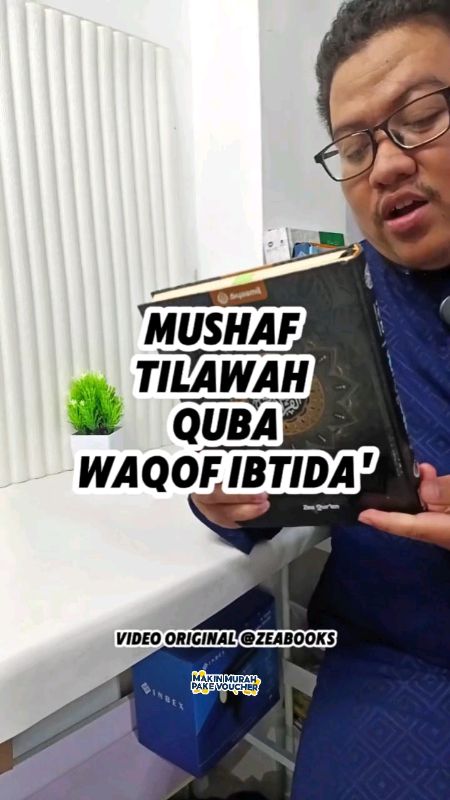 Mushaf Tilawah Waqaf Ibtida' QUBA A5 #ngaji #waqof #ibtida' #mushafalquran #RacunShopee #SpillRacunShopee #SpillBawaBerkah #tajwid #tahsin #viral #fyp