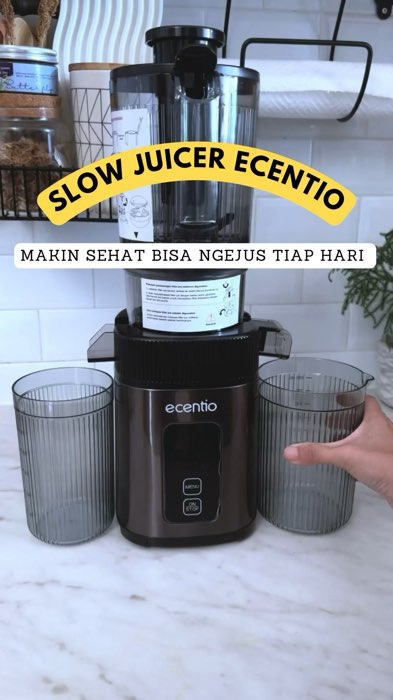Slow juicer ecentio #slowjuicer #slowjuicerecentio #ecentio #ecentiojuicer #SpillRacunShopee #shopeevideo #RacunShopee