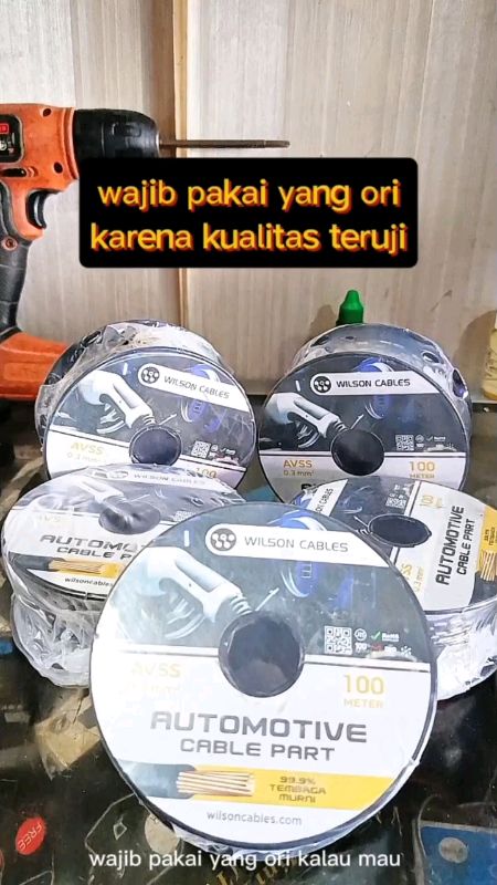 kabel body original cuma Wilson yang punya #kabelavs #kabelbody #kabelbodycb #Kabelbintik #kabelbintikavsbody #racunotomotif #RacunShopee #shopeevideo