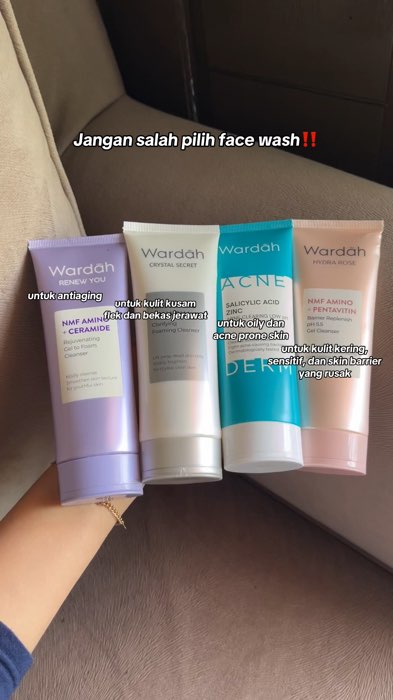 #facewash #facialwash #wardah #wardahbeauty #cucimuka #wardahofficial