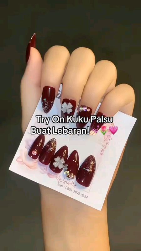 kuku palsu cantik bwanget+ada lem nya tauuu#kukupalsu #kukupalsucantik