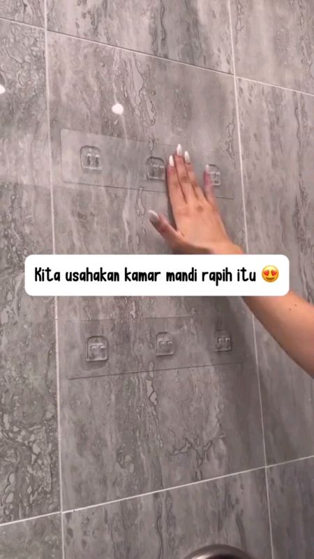 rak tempel kamar mandi #alatrumahtangga #RacunShopee #DiskonDiShopeeVdeo #SpillRacunShopeeHaul