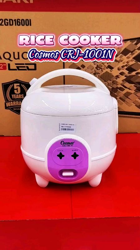 Rice Cooker Cosmos CRJ-1001N #cosmos #ricecooker #ricecookermini #ricecookercosmos #RacunShopee #SpillRacunShopee #ViralDiShopeeVideo #SpillBawaBerkah