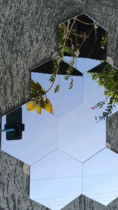 Cermin hexagonal estetik #hexagonal #aestetic #cermin #minimalis #TermurahDiShopee #RacunShopee #SpillRacunShopee #SpillBawaBerkah #ShopeePilihLokal