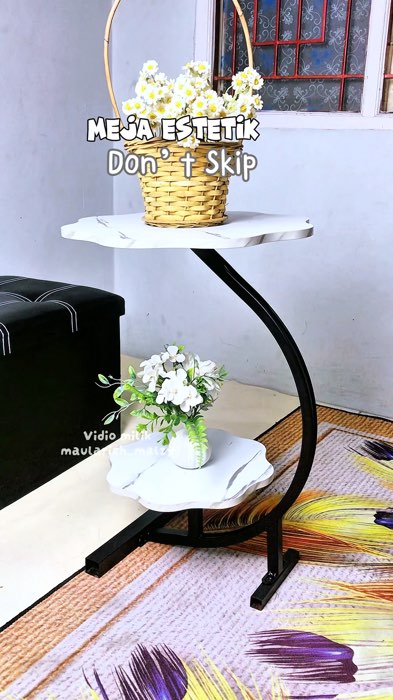 Meja sultan estetik versi low budget #RacunShopee #ShopeeLook #mejakopi  #mejaestetik #mejaestetikmurah #fyp #MejaTamuMinimalis #mejatamu #mejasudut