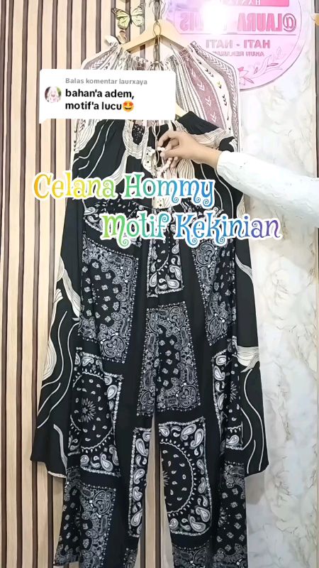 #Diskon50Persen #celanahommy #celanakulot #celanapanjangmotif #celanapanjangwanita #celanawanita #celanahommycantik