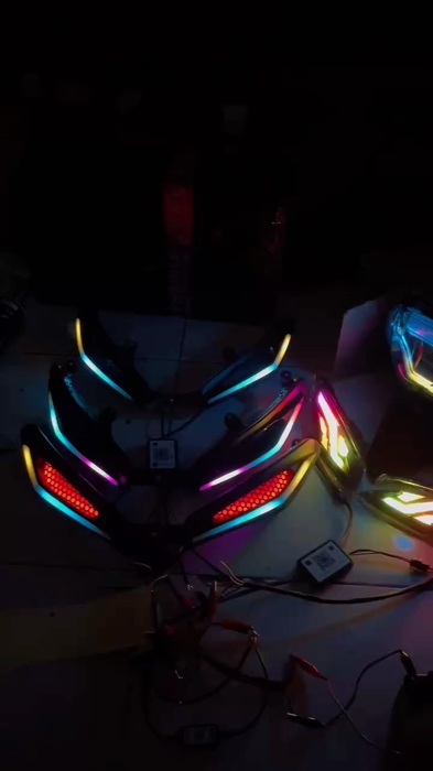 Reflektor mika Sein New Jupiter Mx,Blade Old,Stoplamp belakang jupiter mx new RGB Full Control Aplikasi Bluototh 210 mode senja,4 mode sein#foryoupage
