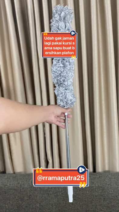 Kemoceng bisa diatur panjang pendeknya, cek out sekarang ada cuci gudang di keranjang oren ku #kemocengpanjang #kemoceng #RacunShopee #ShopeeReview