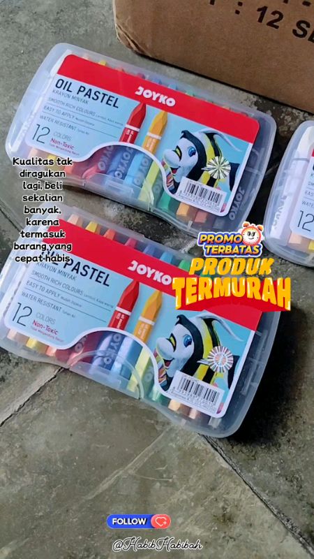 Beli banyak lebih murah#crayonjoyko #crayonjoyko12#crayonjoykomurah #crayon12warna#crayonjoykoterlaris #RacunShopee#DiskonRacunShopee #BadaiTapiBudget
