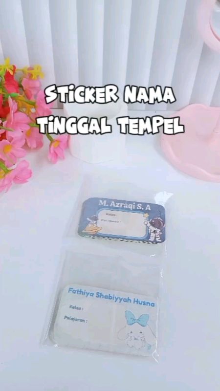 #RacunShopee #stickernama #stickermapel #stickernamacustom #stickermurah #stickernamabuku #SpillRacunShopee #DiskonRacunShopee #SpillBawaBerkah