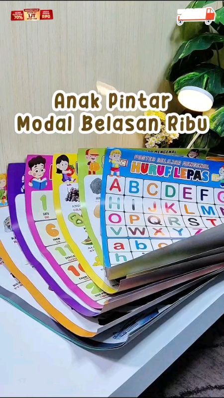 #posteredukasianak #posteranakbelajar #posterbelajaranak #RacunShopee #SpillRacunShopee #GakNyeselBeliIni #ViralDiShopeeVideo #PromoNonStop #fyp