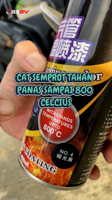 CAT SEMPROT TAHAN PANAS SAMPAI 800 CELCIUS #catsemprot #cattahanpanas #catsemprottahanpanas #RacunShopee #ViralDiShopeeVideo #PromoNonStop #ShopeeCOD