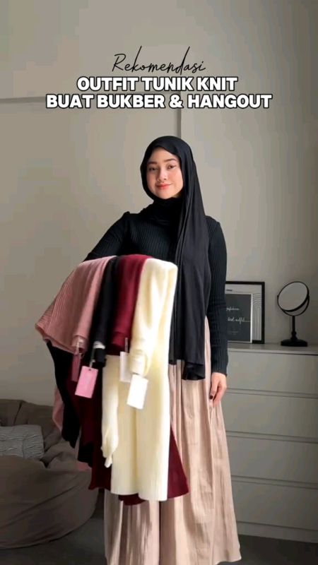 cakep banget tunik rajut zanna😍😍😍#RacunShopee #DiskonRacunShopee #ViralDiShopeeVideo #zannatunik #tunikrajut
