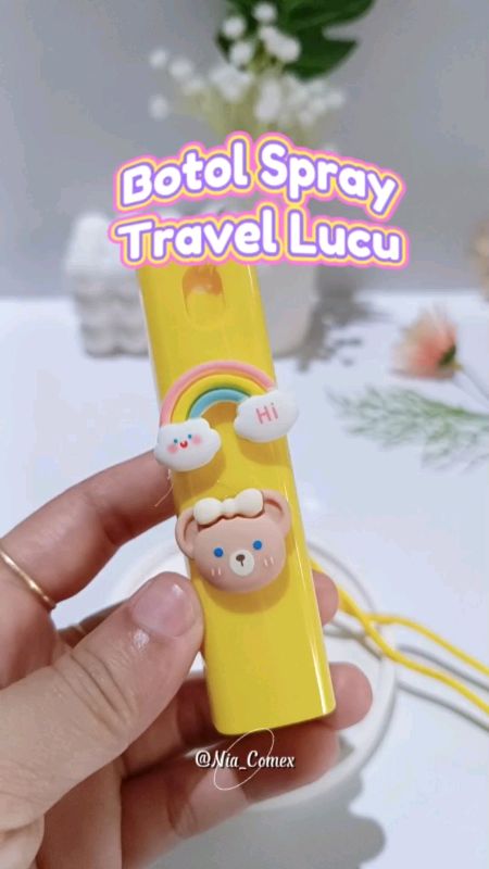 Botol spray mini travel karakter lucu 10ml #botoltravelmini #botolspraymini #botolspraykarakter #freeongkirRP0rupiah #RacunShopee #barangunik #vidio