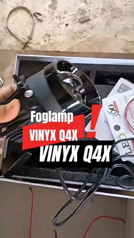Foglamp 3 Inch Paling Ganas! DOUBLE LASER, Jalan Malam Makin TERANG 🔥🚗 #FoglampMobil #BILEDProjector #LampuKabutMobil #VinyxQ4X #doublelaser
