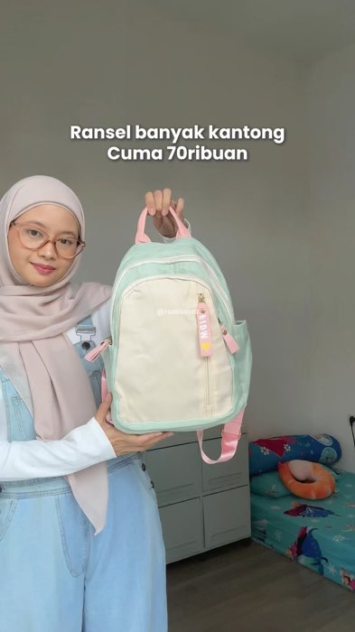 Murce bangettt #RacunShopee #ShopeeLook #backtoschool #ranselkuliah #ranselsekolah #ranselkerja #ranselmain #backpack #ranselbanyakruang