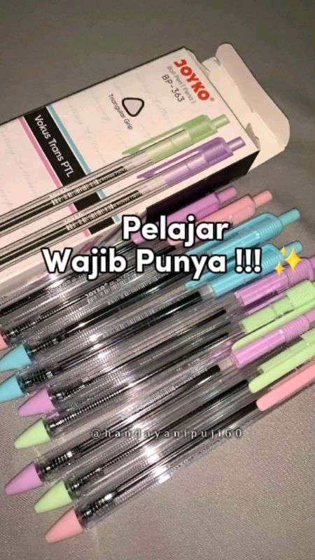 #joyko #pulpenjoyko #backtoschool #alattulissekolah #RacunShopee #PromoNonStop #SpillBawaBerkah #joykobp363