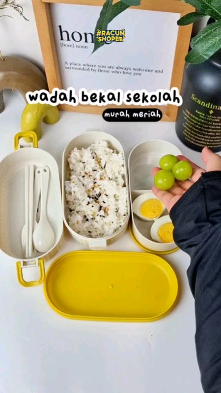 #lunchbox #kotakbekalsekat #GratisOngkirRP0 #Diskon40RB #ShopeeVideoCreator #RacunShopeeCheck #PromoNonStop #Diskon50Persen #RacunShopee